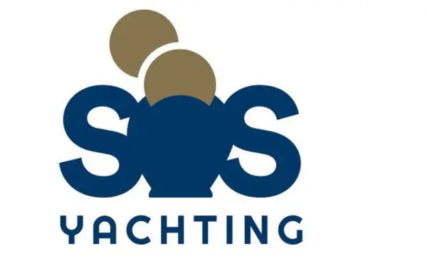 SOS yachting logo.