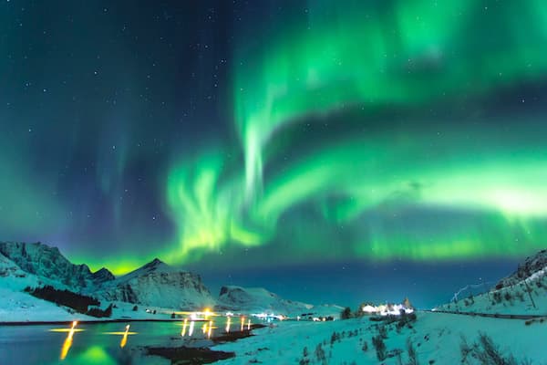 Northern Lights in Northern Europe