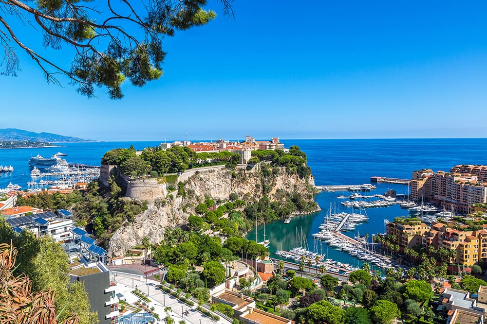 A widescreen photograph of Monaco.